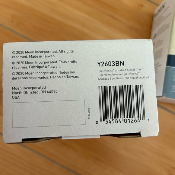 $69 Moen Banburry Double Robe Chrome Hook - 3 boxes, New - Picture 4 of 6